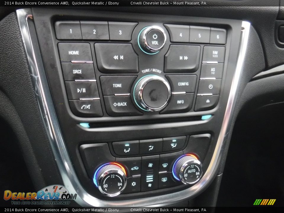 2014 Buick Encore Convenience AWD Quicksilver Metallic / Ebony Photo #22