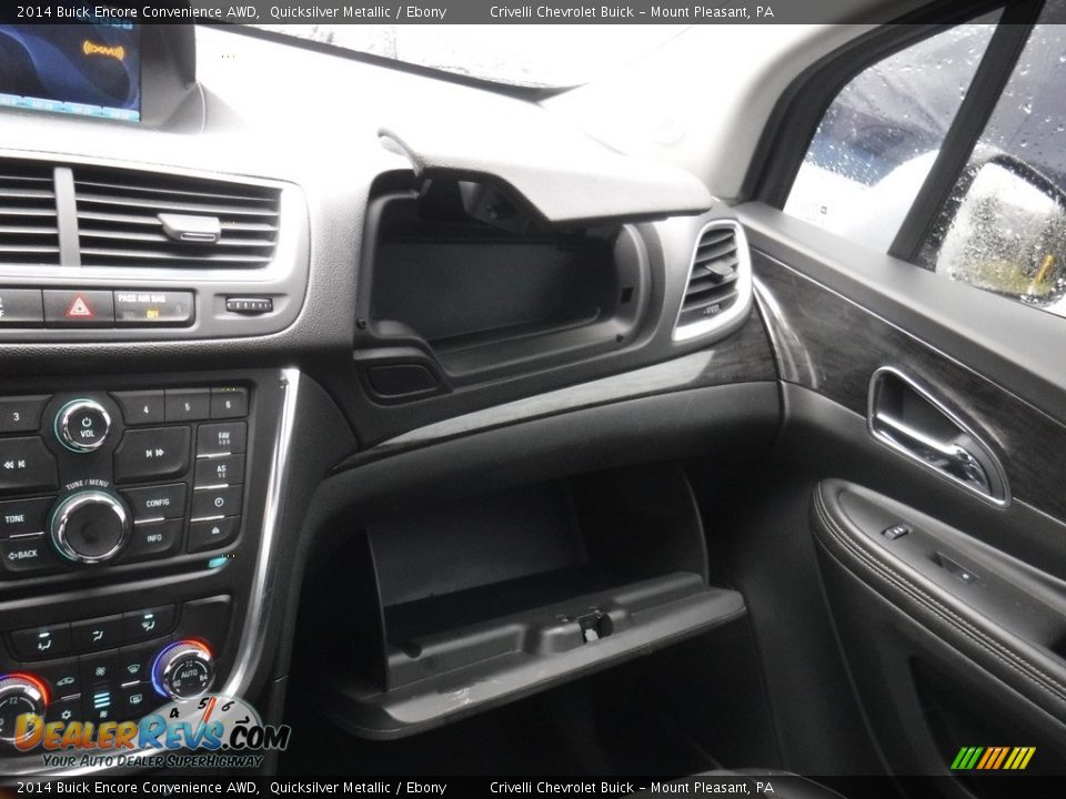 2014 Buick Encore Convenience AWD Quicksilver Metallic / Ebony Photo #26