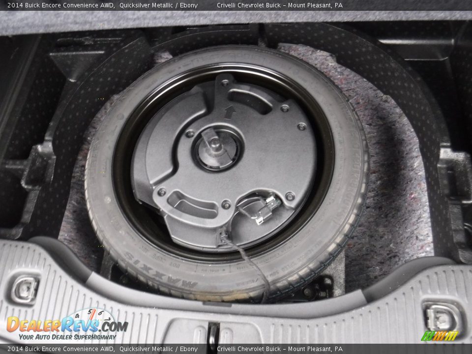 2014 Buick Encore Convenience AWD Quicksilver Metallic / Ebony Photo #29