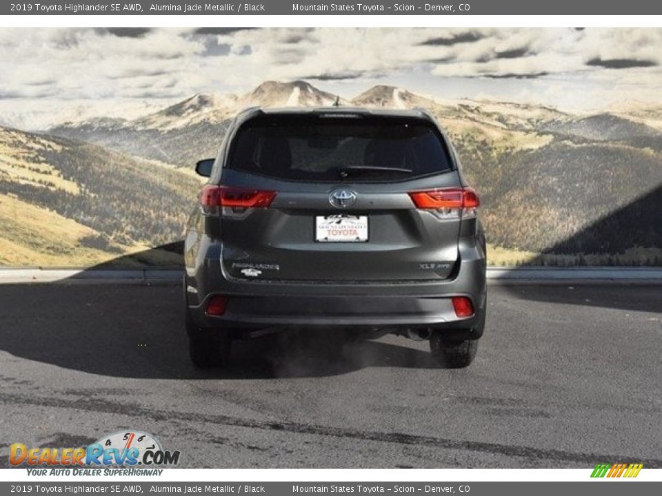 2019 Toyota Highlander SE AWD Alumina Jade Metallic / Black Photo #4