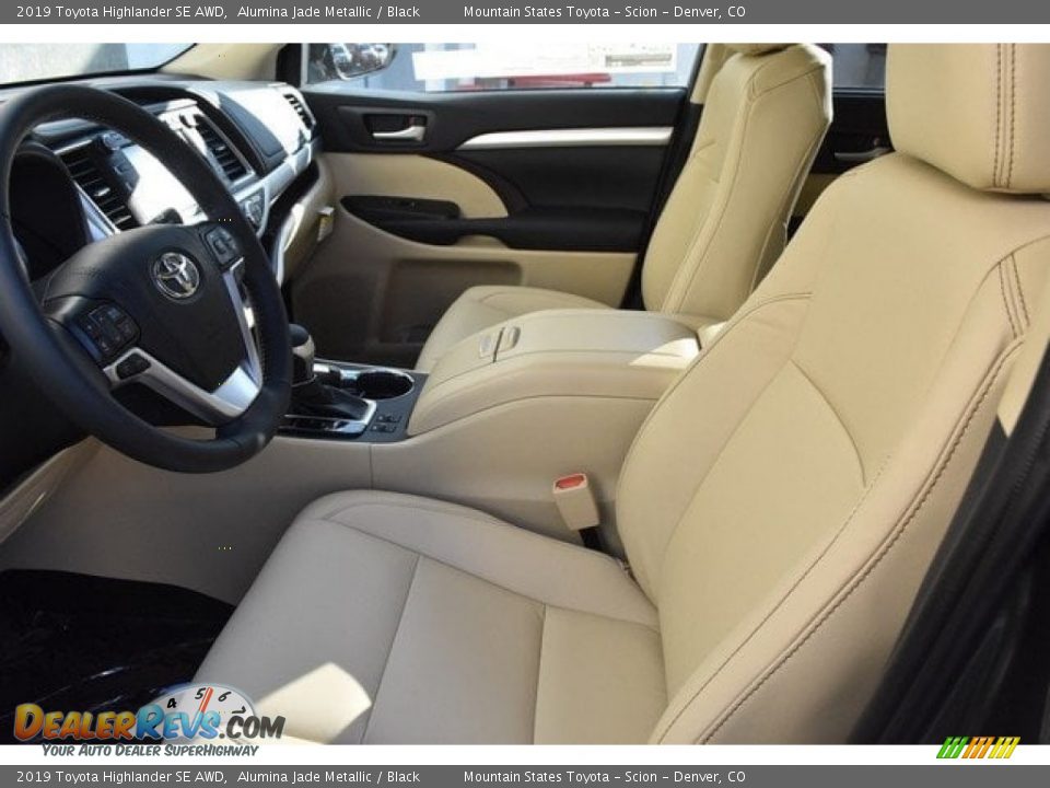 2019 Toyota Highlander SE AWD Alumina Jade Metallic / Black Photo #6