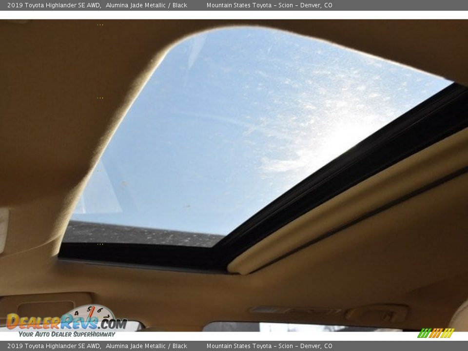 2019 Toyota Highlander SE AWD Alumina Jade Metallic / Black Photo #9