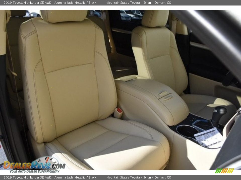 2019 Toyota Highlander SE AWD Alumina Jade Metallic / Black Photo #13