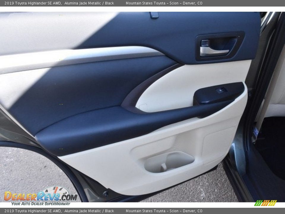 2019 Toyota Highlander SE AWD Alumina Jade Metallic / Black Photo #24