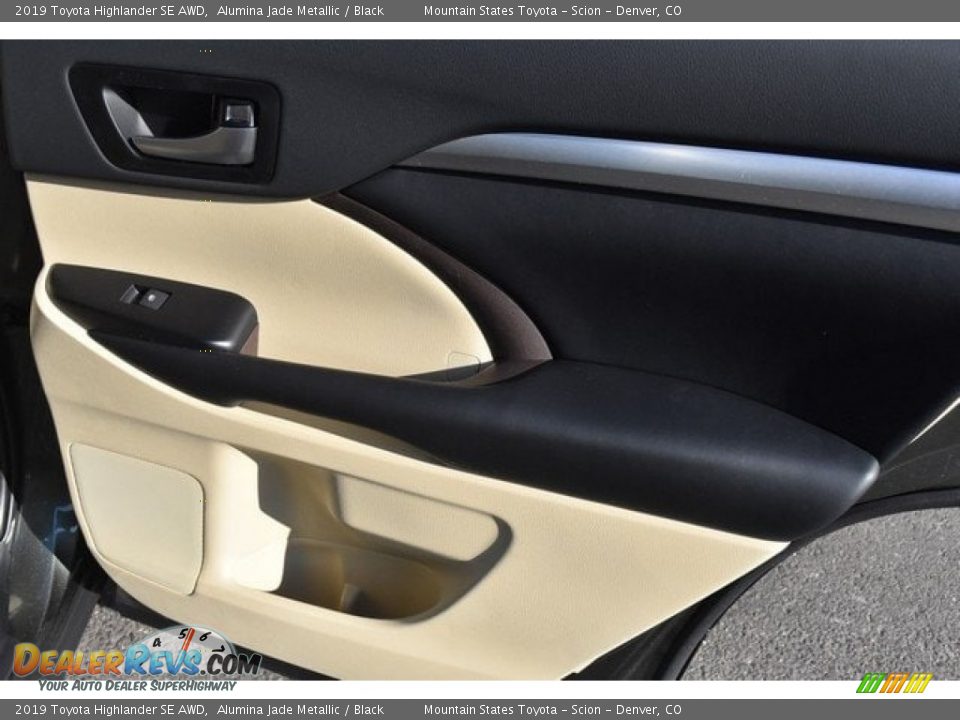 2019 Toyota Highlander SE AWD Alumina Jade Metallic / Black Photo #26