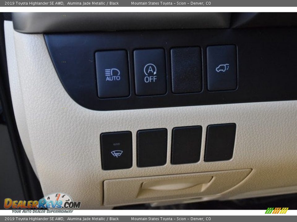 2019 Toyota Highlander SE AWD Alumina Jade Metallic / Black Photo #28