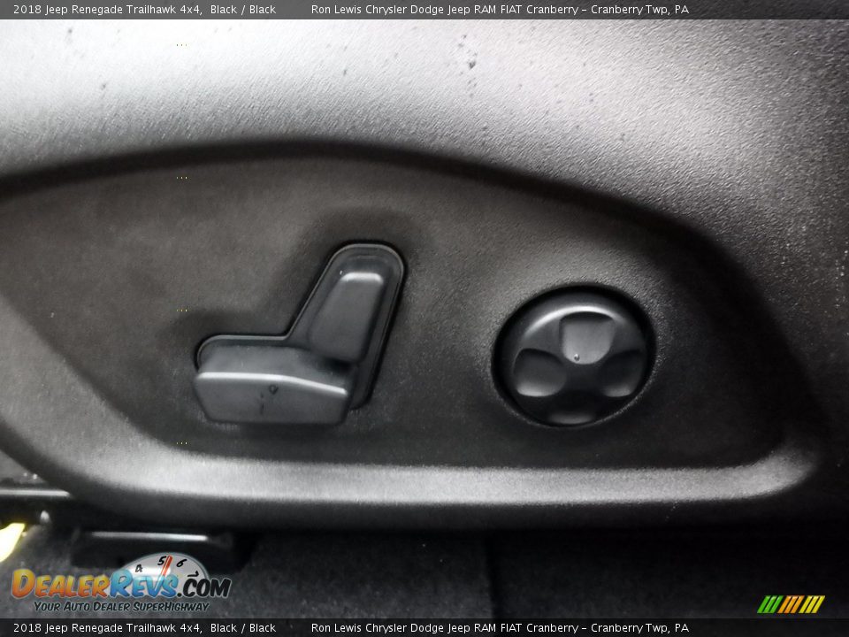 2018 Jeep Renegade Trailhawk 4x4 Black / Black Photo #16
