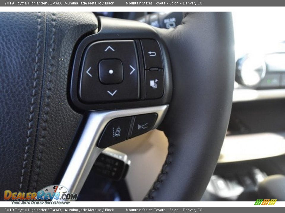 2019 Toyota Highlander SE AWD Alumina Jade Metallic / Black Photo #30