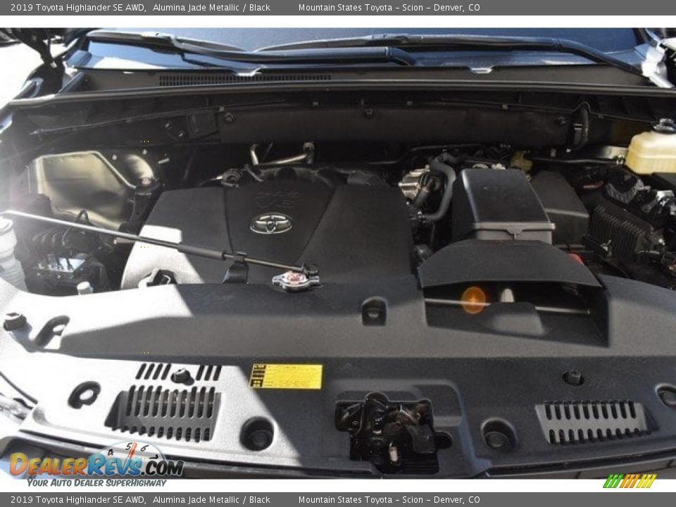2019 Toyota Highlander SE AWD Alumina Jade Metallic / Black Photo #34