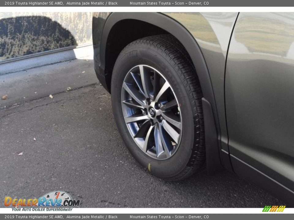 2019 Toyota Highlander SE AWD Alumina Jade Metallic / Black Photo #35