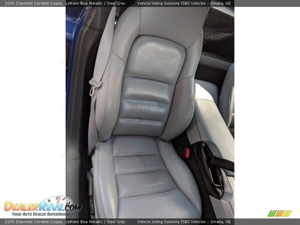 2005 Chevrolet Corvette Coupe LeMans Blue Metallic / Steel Grey Photo #3