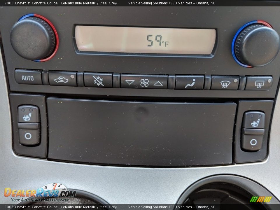 2005 Chevrolet Corvette Coupe LeMans Blue Metallic / Steel Grey Photo #6