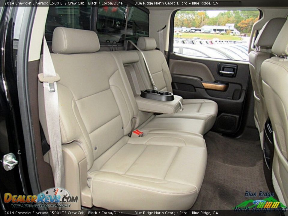 2014 Chevrolet Silverado 1500 LTZ Crew Cab Black / Cocoa/Dune Photo #12