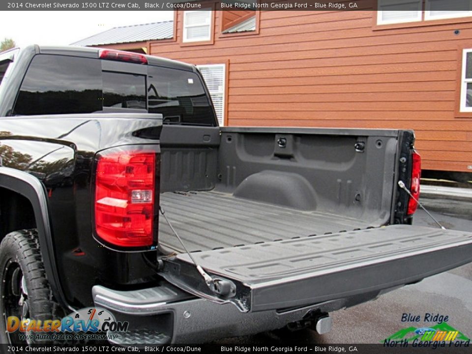 2014 Chevrolet Silverado 1500 LTZ Crew Cab Black / Cocoa/Dune Photo #13