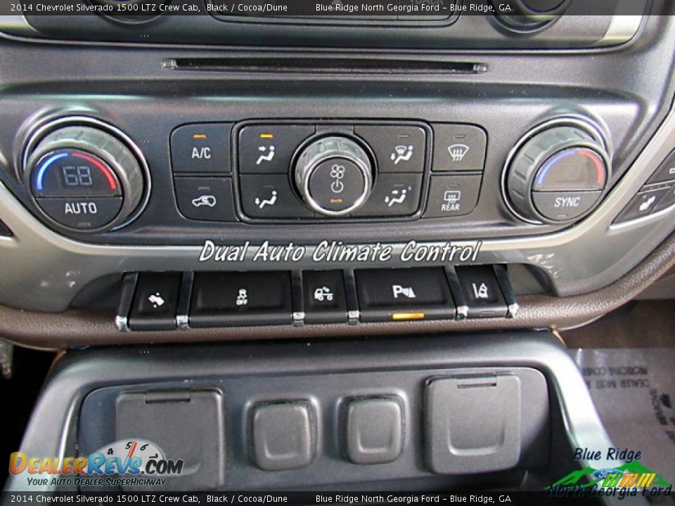 2014 Chevrolet Silverado 1500 LTZ Crew Cab Black / Cocoa/Dune Photo #20
