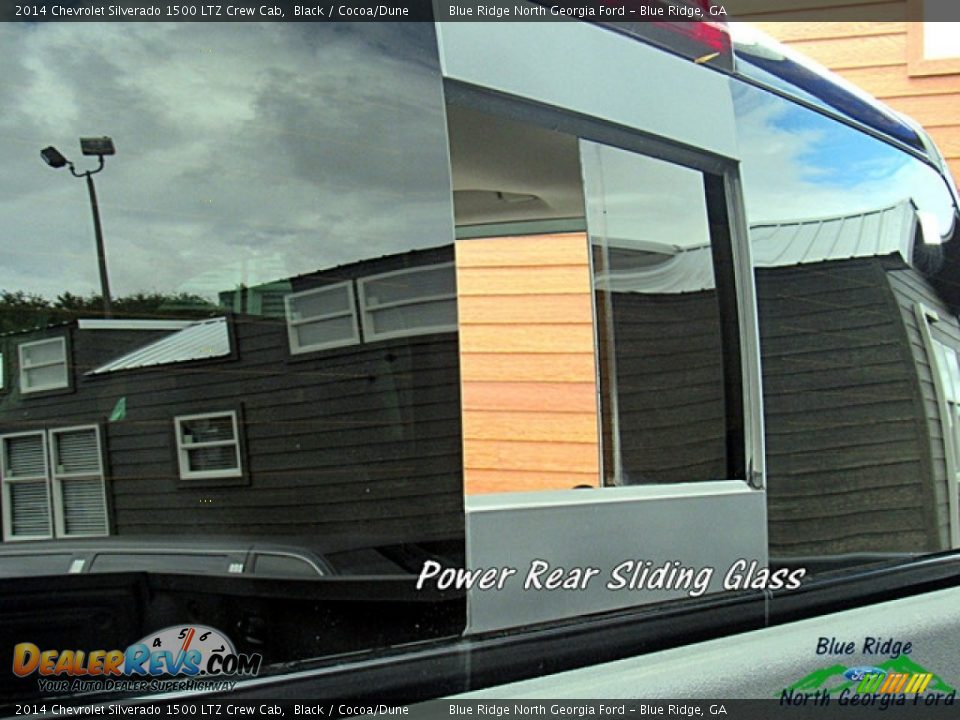 2014 Chevrolet Silverado 1500 LTZ Crew Cab Black / Cocoa/Dune Photo #24