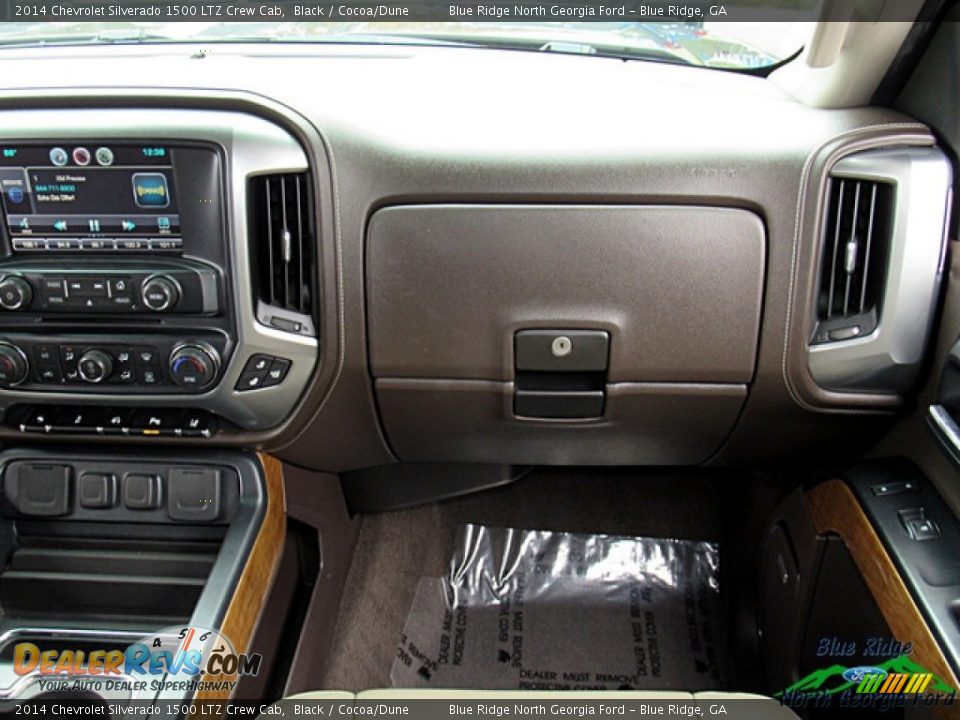 2014 Chevrolet Silverado 1500 LTZ Crew Cab Black / Cocoa/Dune Photo #27