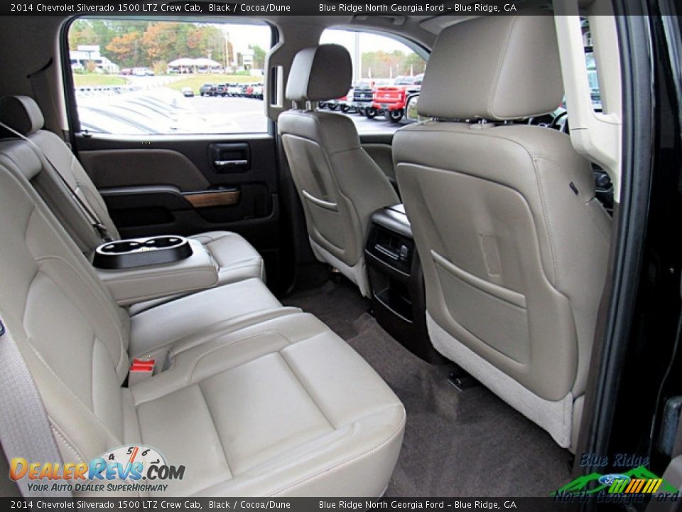 2014 Chevrolet Silverado 1500 LTZ Crew Cab Black / Cocoa/Dune Photo #32