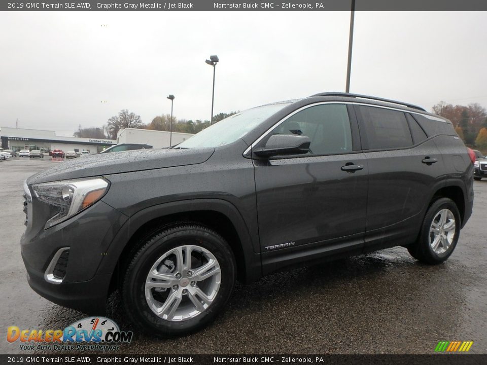 2019 GMC Terrain SLE AWD Graphite Gray Metallic / Jet Black Photo #1