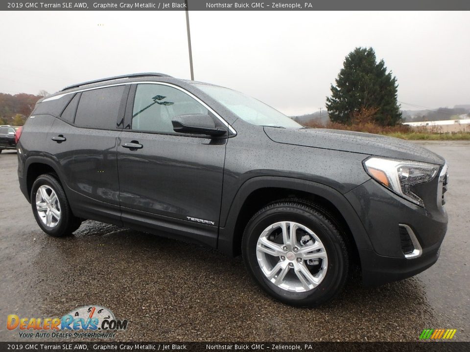 2019 GMC Terrain SLE AWD Graphite Gray Metallic / Jet Black Photo #3