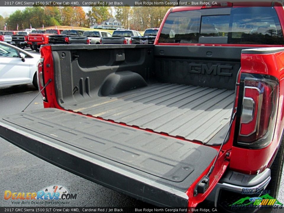 2017 GMC Sierra 1500 SLT Crew Cab 4WD Cardinal Red / Jet Black Photo #13