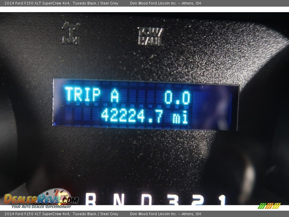 2014 Ford F150 XLT SuperCrew 4x4 Tuxedo Black / Steel Grey Photo #21