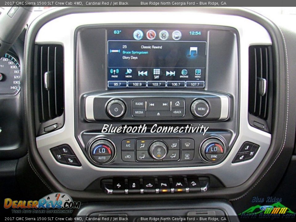 2017 GMC Sierra 1500 SLT Crew Cab 4WD Cardinal Red / Jet Black Photo #15