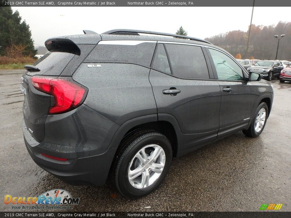2019 GMC Terrain SLE AWD Graphite Gray Metallic / Jet Black Photo #6