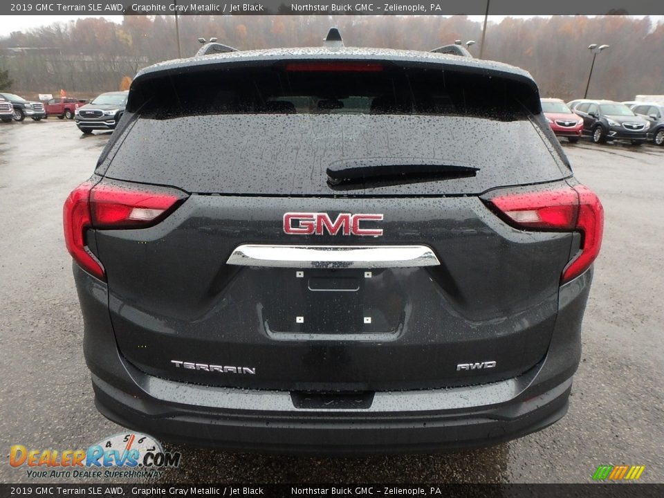 2019 GMC Terrain SLE AWD Graphite Gray Metallic / Jet Black Photo #7