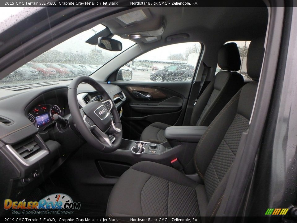 2019 GMC Terrain SLE AWD Graphite Gray Metallic / Jet Black Photo #11