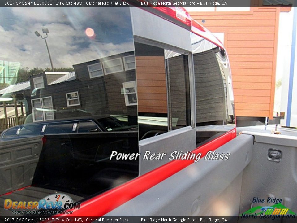 2017 GMC Sierra 1500 SLT Crew Cab 4WD Cardinal Red / Jet Black Photo #23