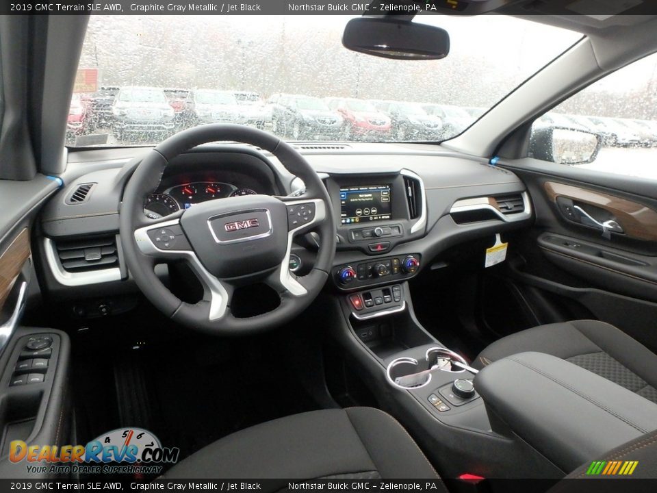 2019 GMC Terrain SLE AWD Graphite Gray Metallic / Jet Black Photo #13