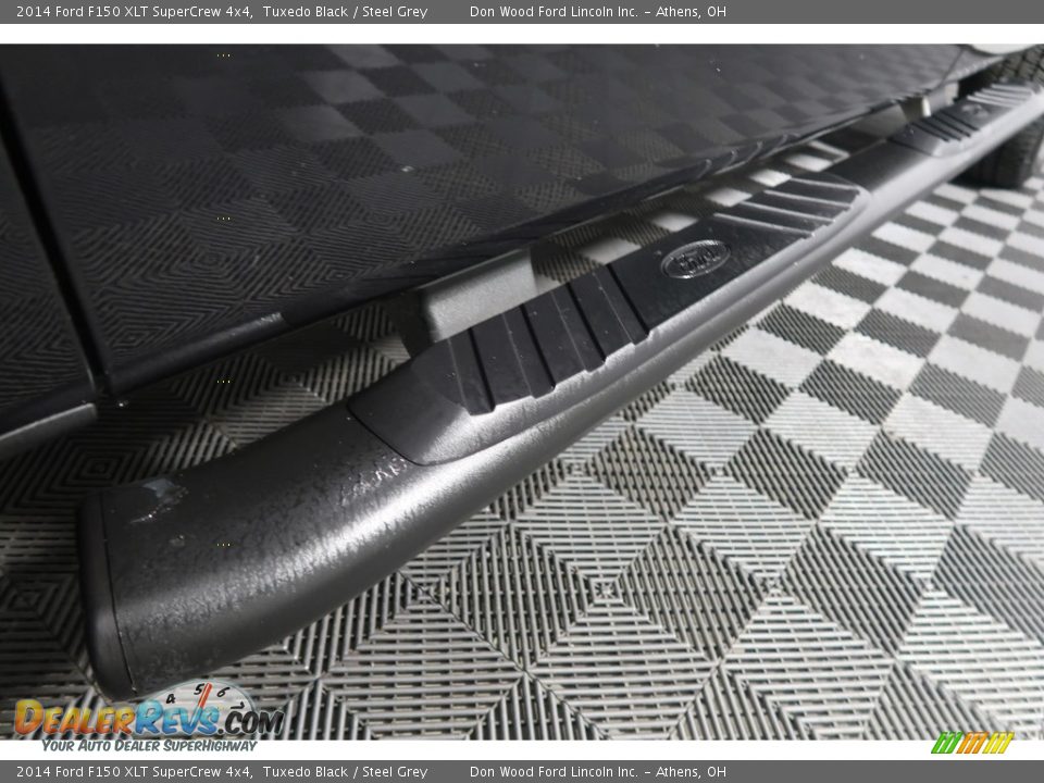 2014 Ford F150 XLT SuperCrew 4x4 Tuxedo Black / Steel Grey Photo #31