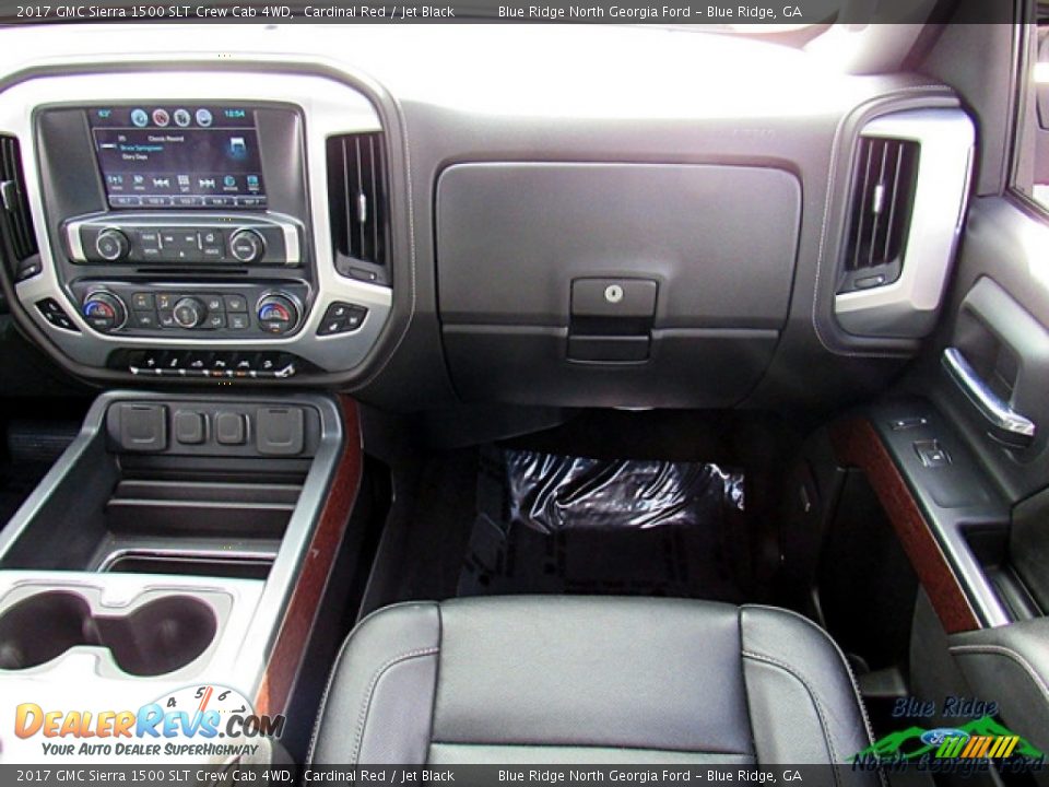2017 GMC Sierra 1500 SLT Crew Cab 4WD Cardinal Red / Jet Black Photo #26