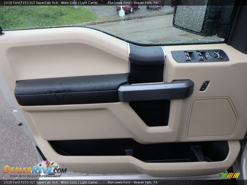 Door Panel of 2018 Ford F150 XLT SuperCab 4x4 Photo #14