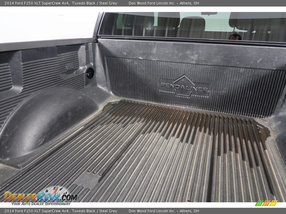 2014 Ford F150 XLT SuperCrew 4x4 Tuxedo Black / Steel Grey Photo #34