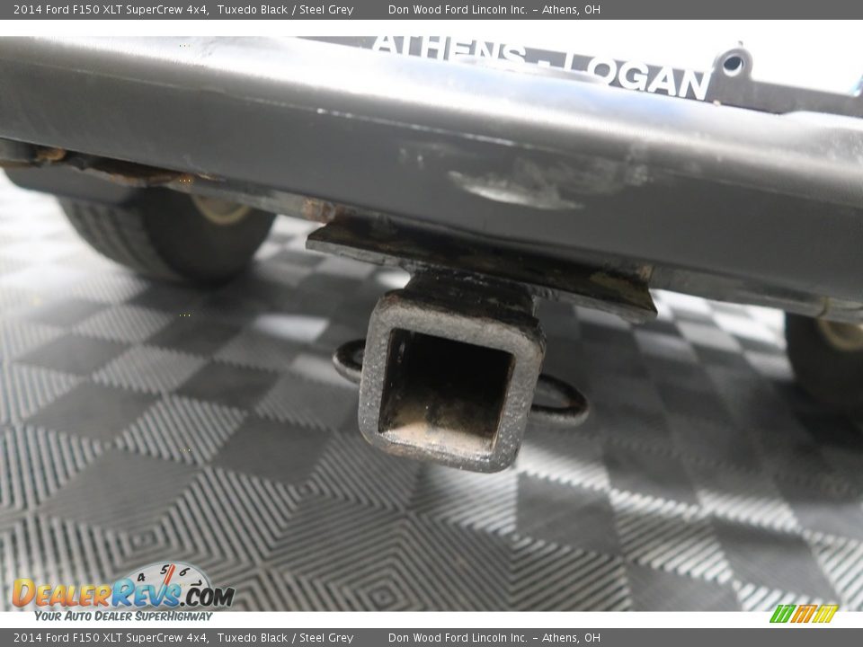 2014 Ford F150 XLT SuperCrew 4x4 Tuxedo Black / Steel Grey Photo #35