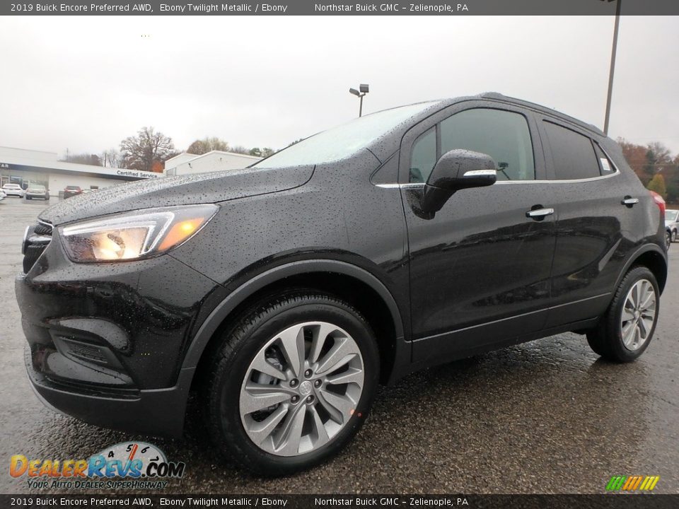 2019 Buick Encore Preferred AWD Ebony Twilight Metallic / Ebony Photo #1
