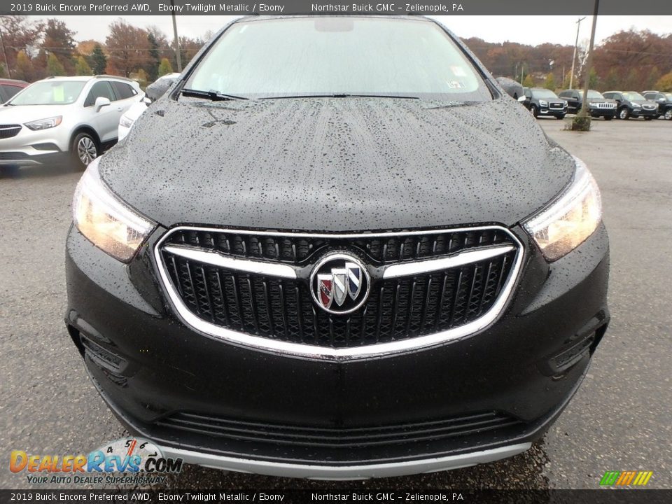 2019 Buick Encore Preferred AWD Ebony Twilight Metallic / Ebony Photo #2