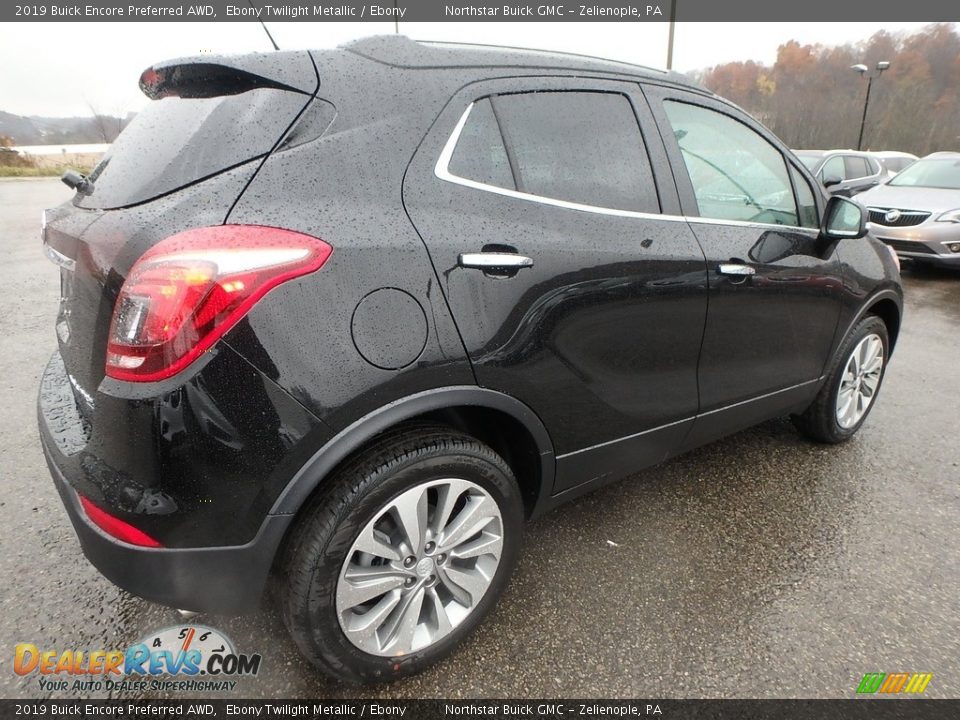 2019 Buick Encore Preferred AWD Ebony Twilight Metallic / Ebony Photo #5