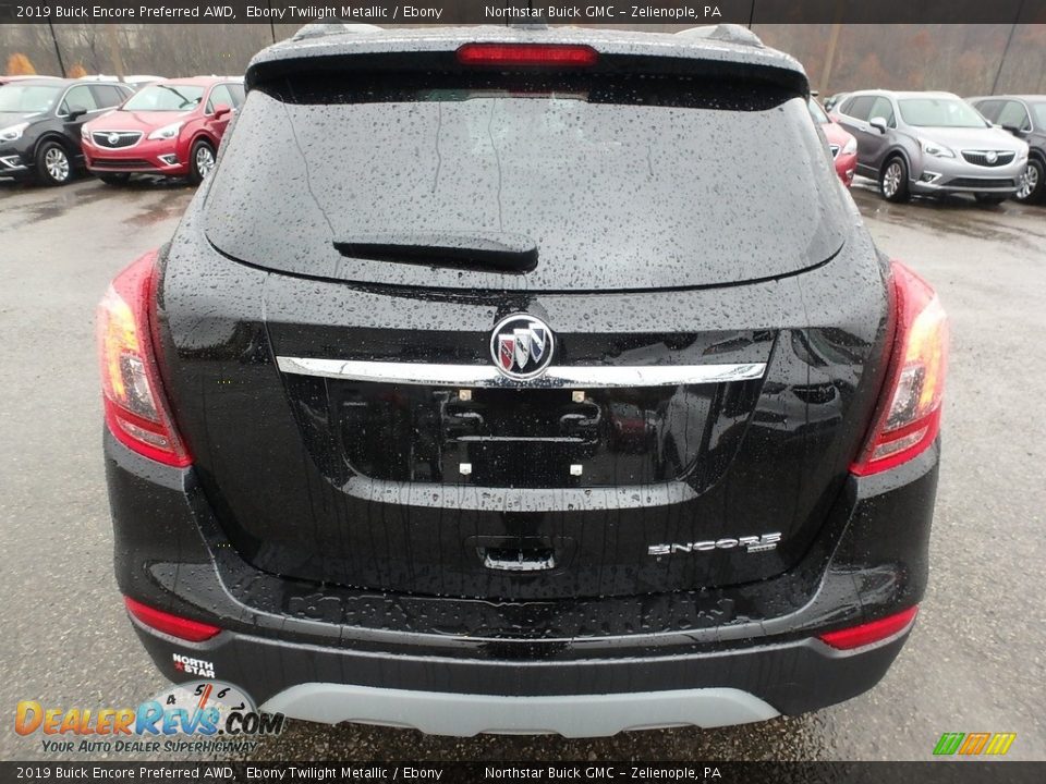 2019 Buick Encore Preferred AWD Ebony Twilight Metallic / Ebony Photo #7