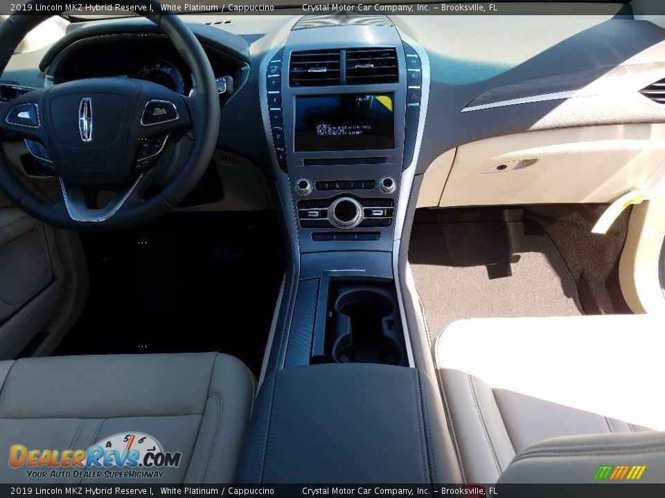 2019 Lincoln MKZ Hybrid Reserve I White Platinum / Cappuccino Photo #11