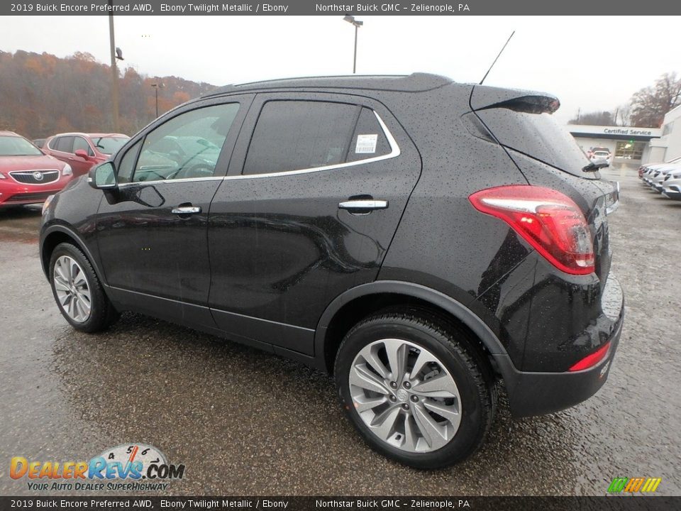 2019 Buick Encore Preferred AWD Ebony Twilight Metallic / Ebony Photo #8