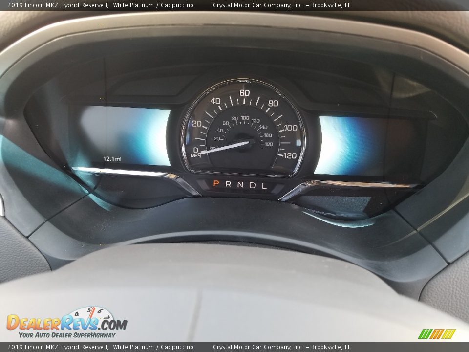 2019 Lincoln MKZ Hybrid Reserve I White Platinum / Cappuccino Photo #12