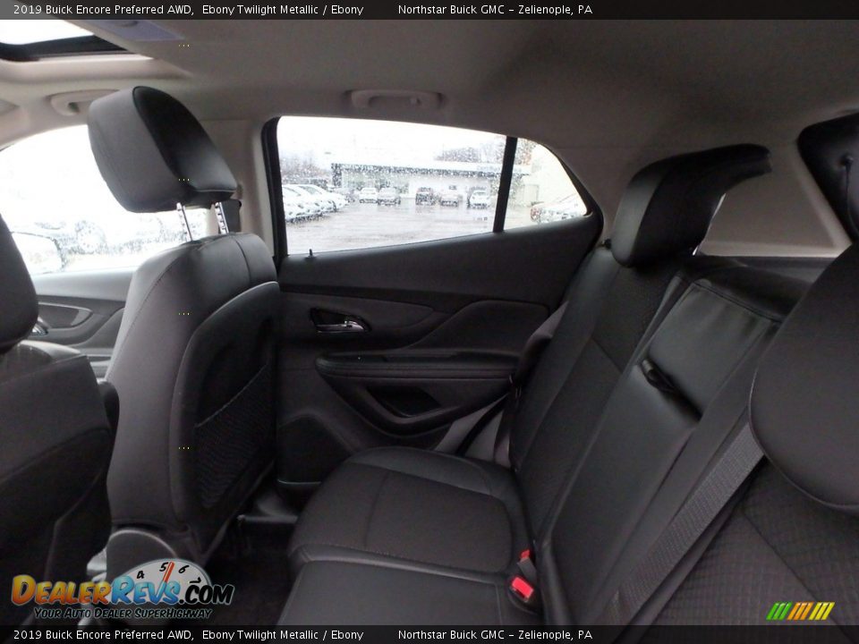 2019 Buick Encore Preferred AWD Ebony Twilight Metallic / Ebony Photo #12