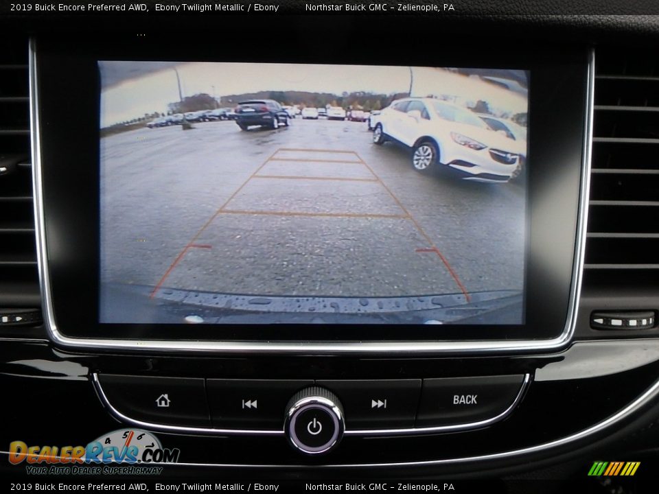 2019 Buick Encore Preferred AWD Ebony Twilight Metallic / Ebony Photo #19