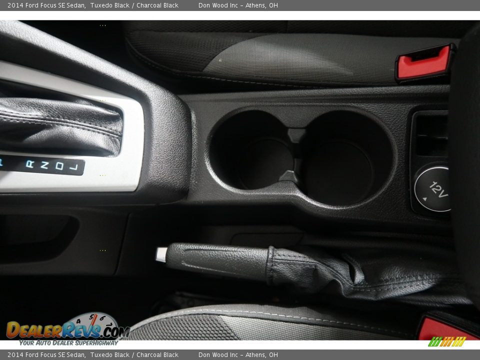 2014 Ford Focus SE Sedan Tuxedo Black / Charcoal Black Photo #25