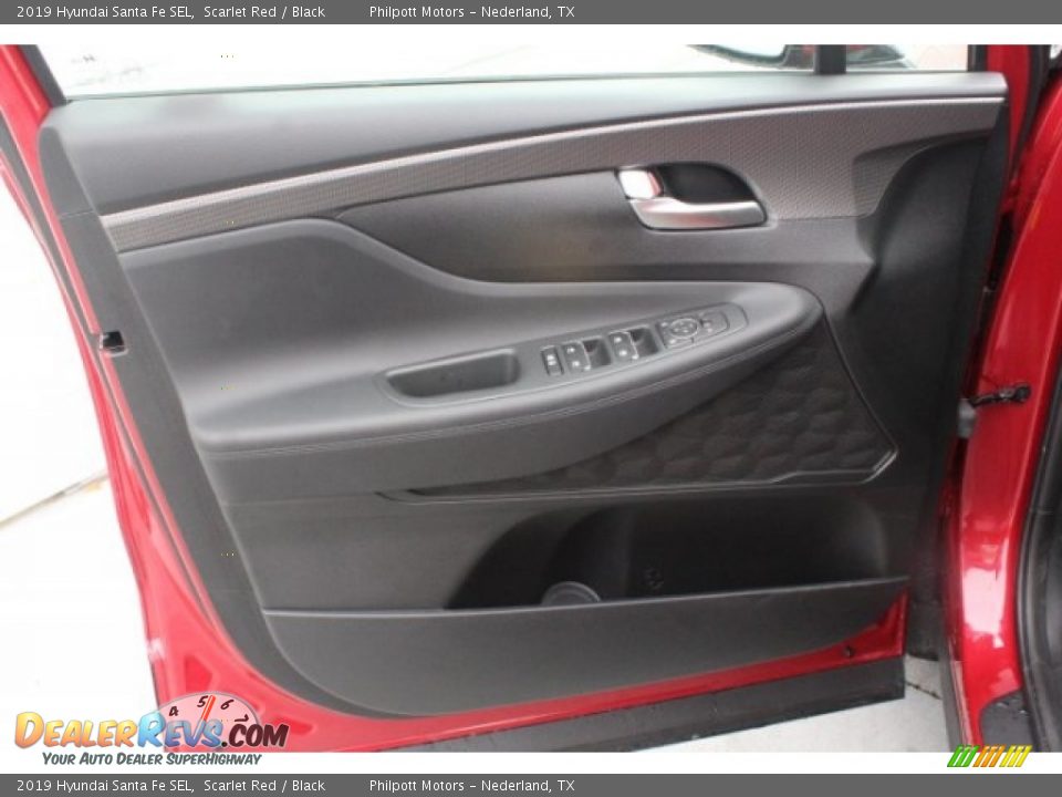2019 Hyundai Santa Fe SEL Scarlet Red / Black Photo #12