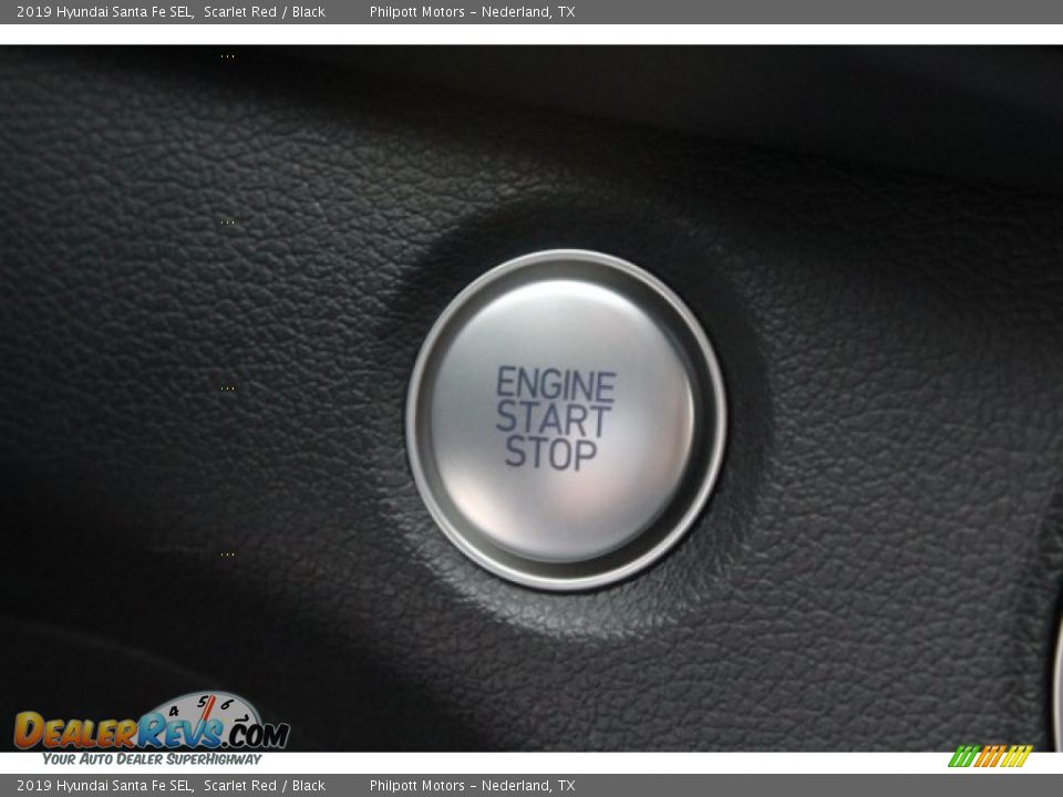 2019 Hyundai Santa Fe SEL Scarlet Red / Black Photo #17