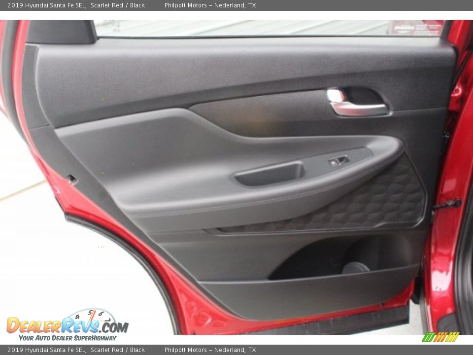 2019 Hyundai Santa Fe SEL Scarlet Red / Black Photo #22